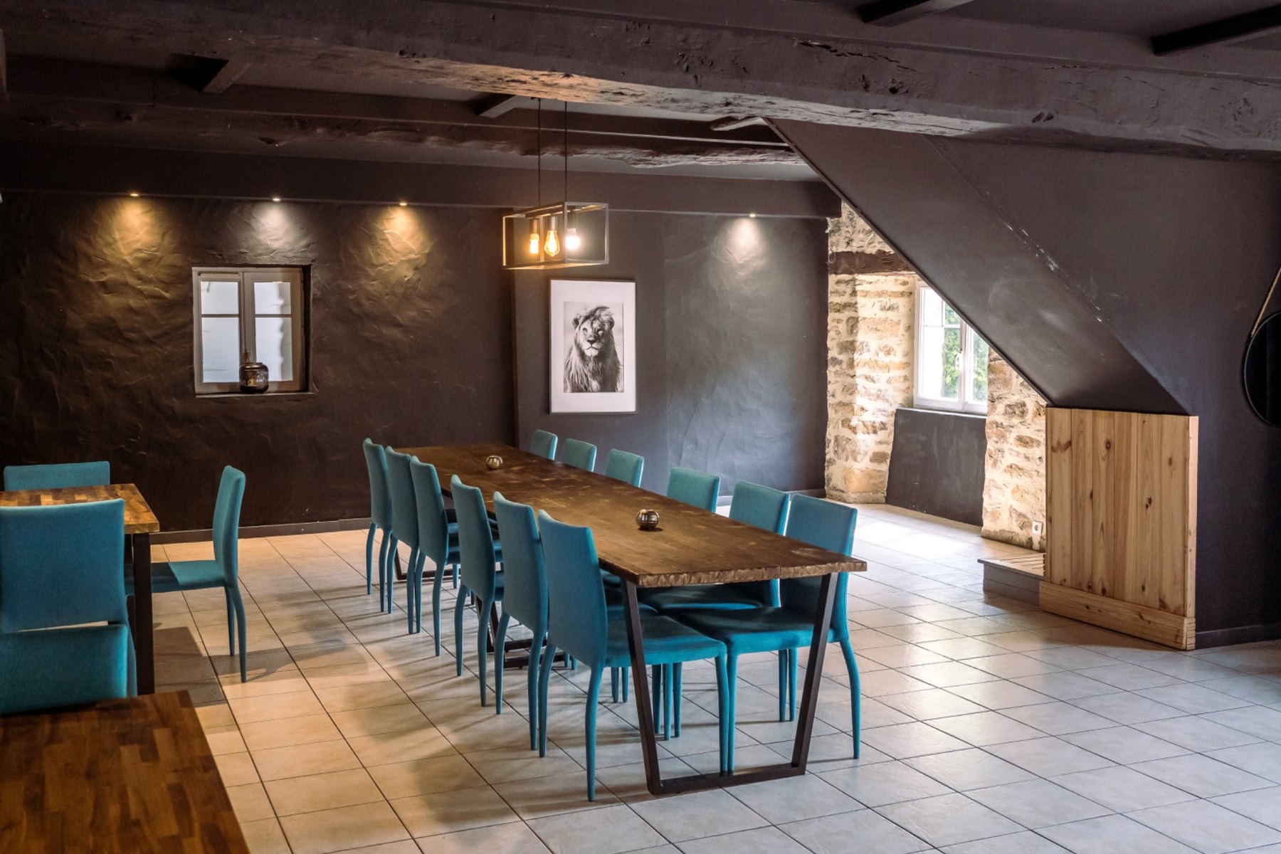 Grande salle du Domaine de Cantelou